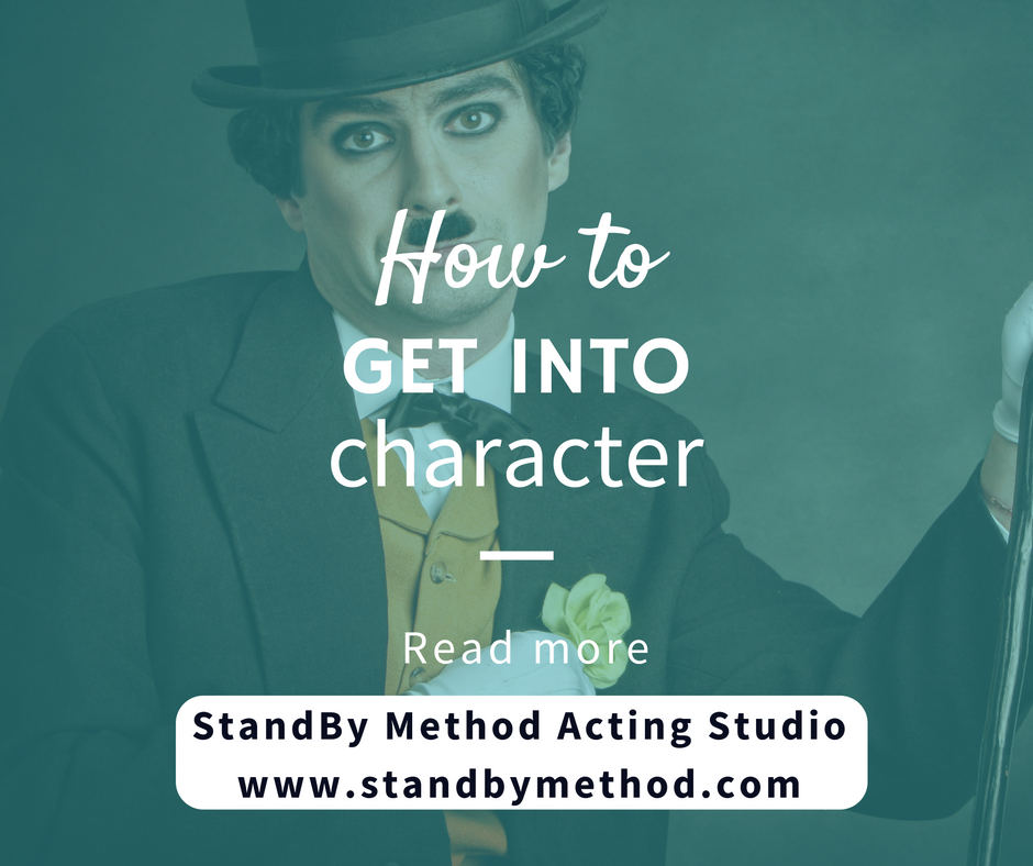 How to get into character