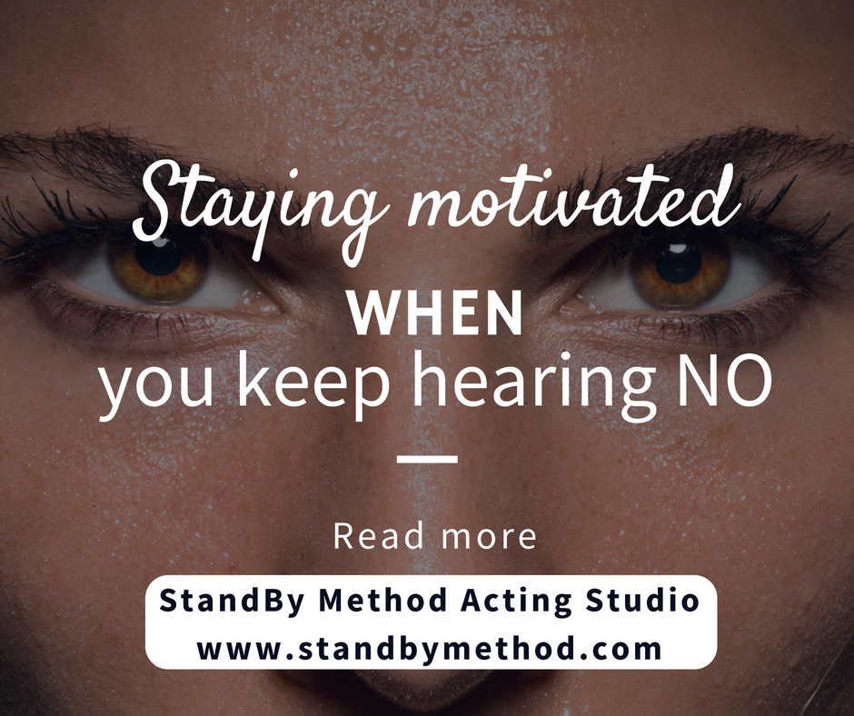 Staying motivated when you keep hearing no