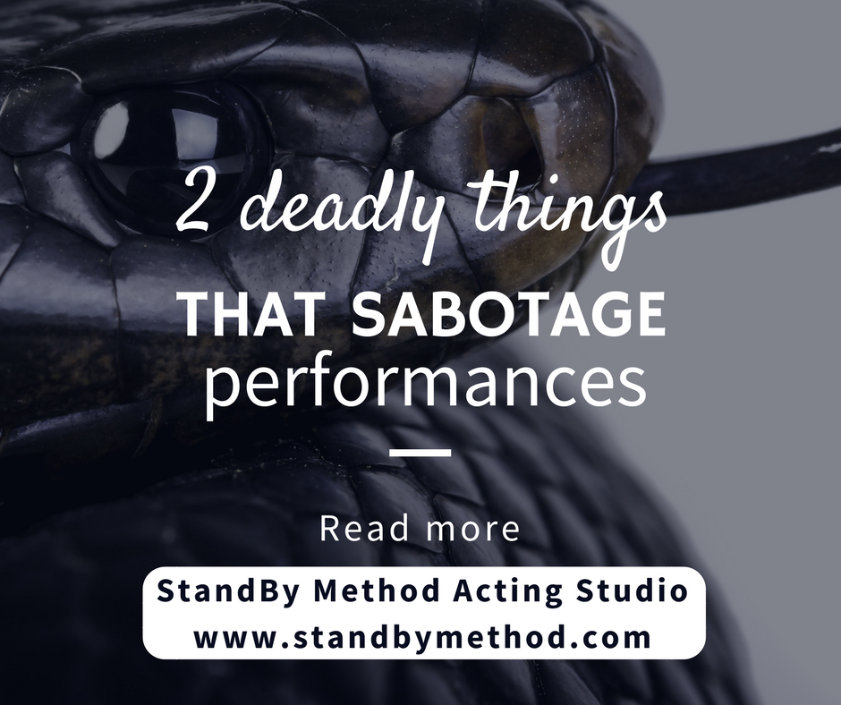 Two deadly things that sabotage performances